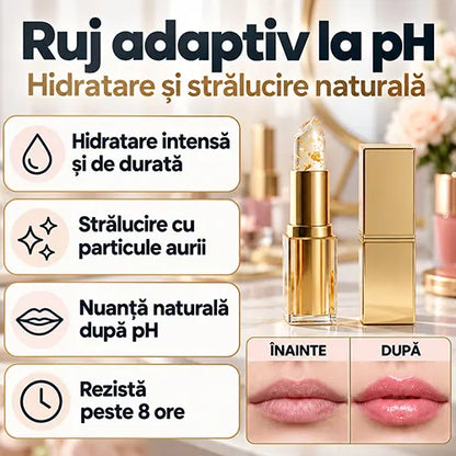 Ruj adaptiv la pH - culoare personalizata pentru buzele tale