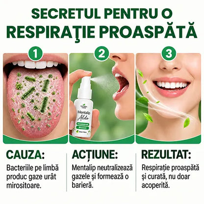 Spray de gura - prospetime instantanee pentru o respiratie placuta