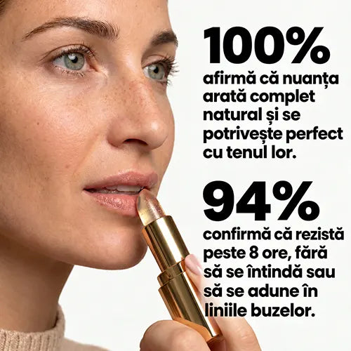Ruj adaptiv la pH - culoare personalizata pentru buzele tale