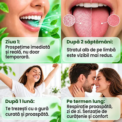 Spray de gura - prospetime instantanee pentru o respiratie placuta
